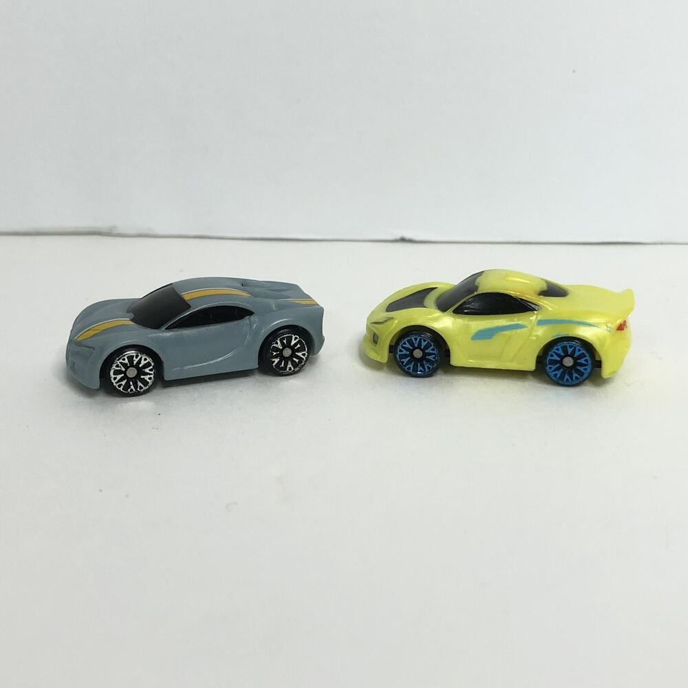 Micro Machines 2020 Hasbro Jazwares Toy Cars Series 1 #0107 #0108 Yellow‎ Grey
